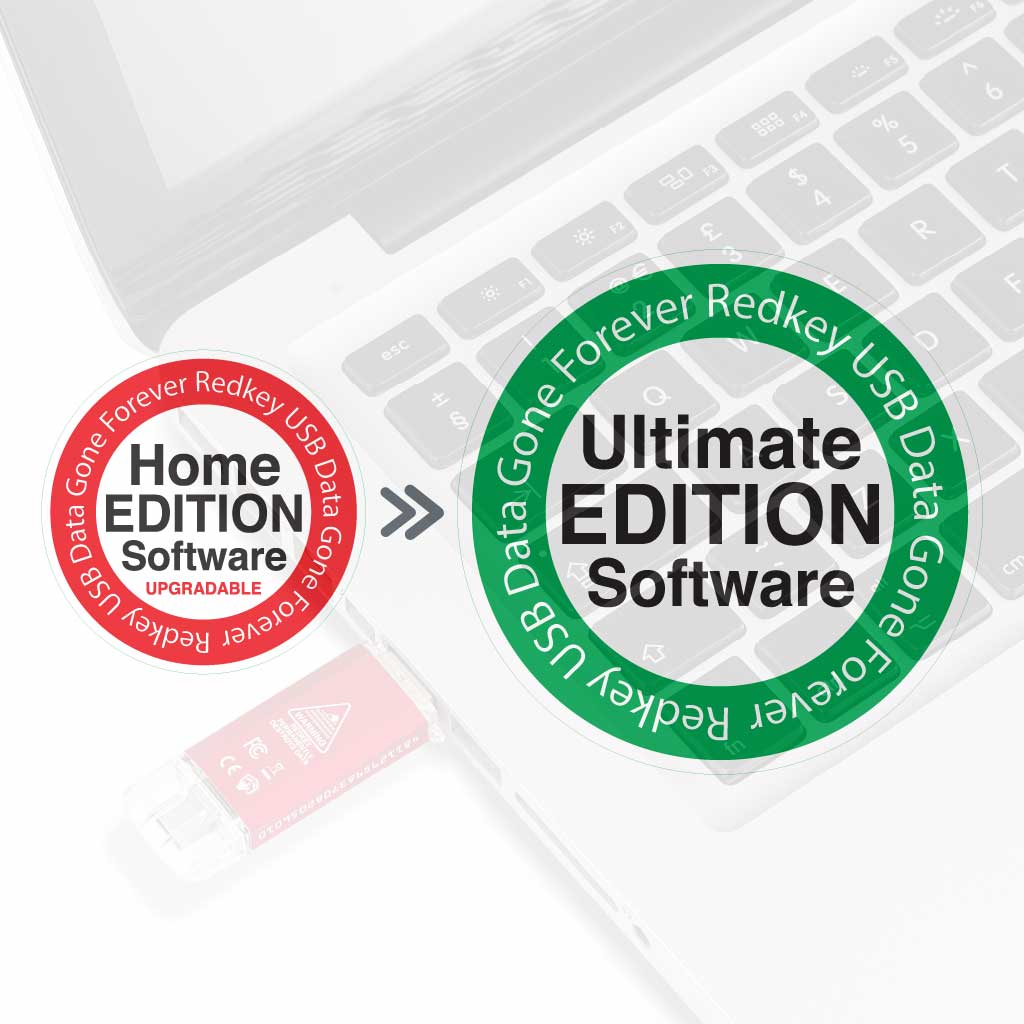 Home to Ultimate Software Upgrade: Redkey USB upgrade graphic
