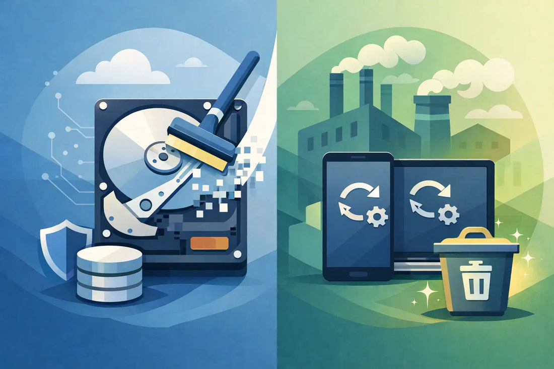 Disk Wiping vs Factory Reset for Secure Disposal