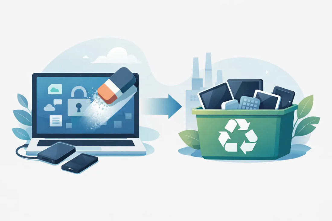 Why Erase Devices Before Recycling Hardware?