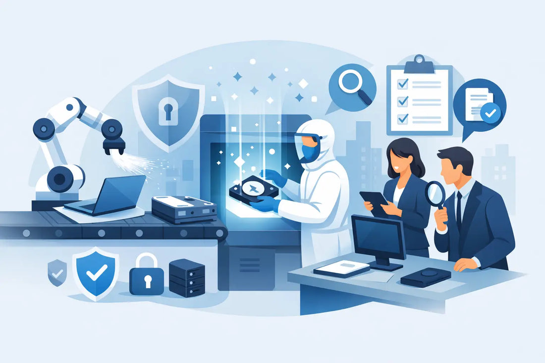 ITAD Sanitization Workflow That Stands Up to Audit