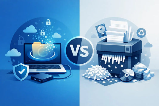 Data Erasure Software vs Shredding Compared