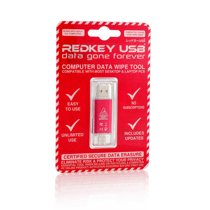 Redkey USB Home Packaging Angled