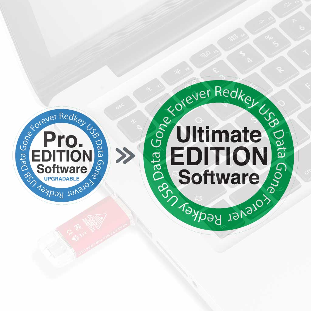 Professional to Ultimate Software Upgrade: Redkey USB upgrade graphic